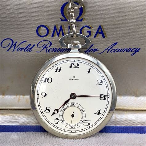 old omega pocket watch value.